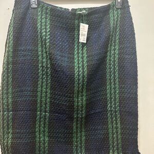 Cato Blue and Green and Black Pencil Skirt for Work
